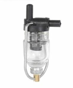 Glass petrol filter for Royal Enfield