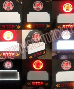 New STOP LED Number Plate Set for Royal Enfield 350/500 - Free Shipping - 3 Months Warranty