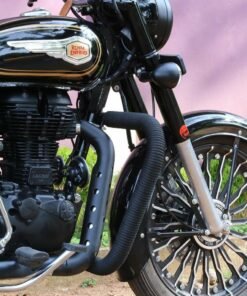 Heat Shield for Royal Enfield - Black