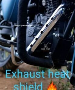 Heat Shield for Royal Enfield - Chrome