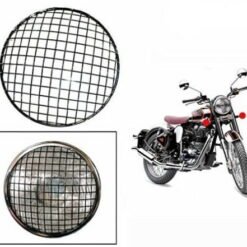 Retro Grill for Royal Enfield All Models - Black