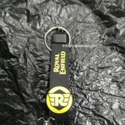 Royal Enfield Rubber Keychain Type 2 - Yellow