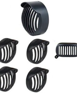Heavy Shade Grill Set for Royal Enfield Electra (Set of 8) - Free Shipping