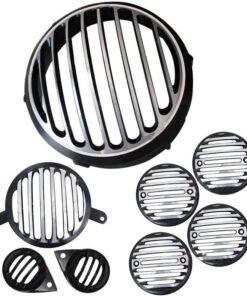 Heavy Diamond Grill Set for Royal Enfield Classic (Set of 8) - Free Shipping