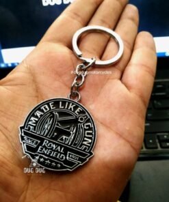Royal Enfield Metal Keychain Type 2