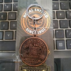 Royal Enfield Spinning Metal Keychain Type 1