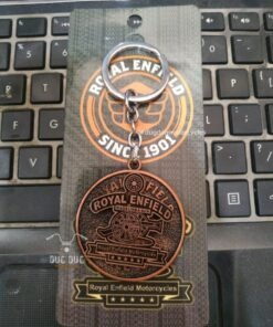 Royal Enfield Spinning Metal Keychain Type 1