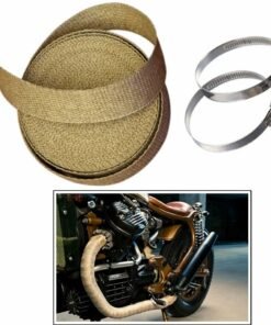 Titanium Wrap for all Bikes with Clamps - 3 Meter - Golden