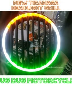 New Tiranga Tri Color LED Headlight Grill | Dug Dug Motorcycles