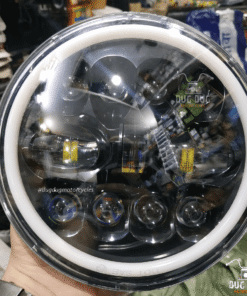 7 Inch Full Ring LED Headlight 90 Watts for Royal Enfield