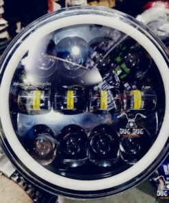 7 Inch Full Ring LED Headlight 90 Watts for Royal Enfield