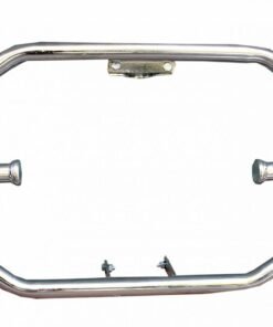8 Bend Leg Guard for Royal Enfield Classic, Standard, Electra all models 350/500cc - Chrome