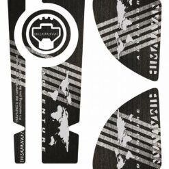 New 3D Fuel Tank Protector and Cap Sticker with Left and Right Knee Pad Vinyl for Royal Enfield Himalayan Tank Pad Type 3