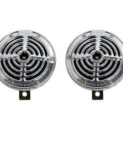 Small Roots Horns for all Motorcycles - 2 Months Warranty - (12V, Set of 2 Pcs)