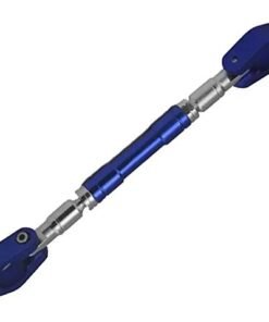 Aluminium Adjustable Handle Bar Rod Cross Bar for All Motorcycle (Blue)