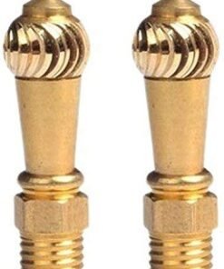 Dug Dug Brass Diamond Cut Bike Handle Bar Yoke Lattu Royal Enfield Classic 350