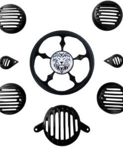 New Royal Enfield Lion Headlight Grill Set for Classic 350,500