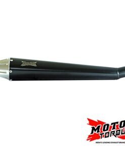 Moto Torque Launcher Exhaust for Royal Enfield - Black