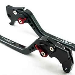 MOXI Adjustable Brake Clutch Levers for Royal Enfield Black - Dug Dug Motorcycles