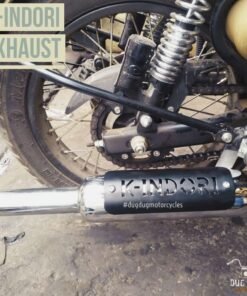 K-Indori Exhaust with baffles for Royal Enfield UCE All Models