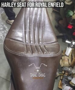 Harley Seat for Royal Enfield - Brown