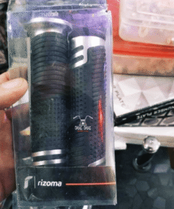 Rizoma Handle Grip for All Motorcycles - Black Silver