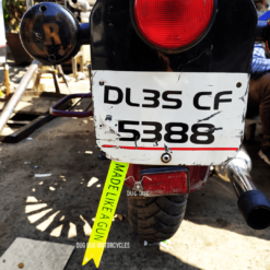 Made Like a Gun Motorcycle Warning Tag