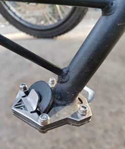 Brushed-Stainless-Steel-Side-Stand-Extender-for-Royal-Enfield-Himalayan