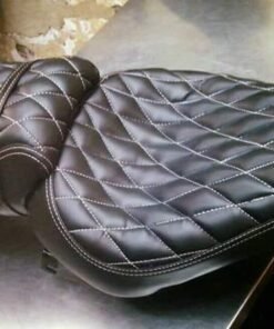 New Cross Stich Long Cruiser Seat for Royal Enfield Classic, Standard, Electra