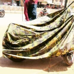 camouflage bike body cover for royal enfied all models-1