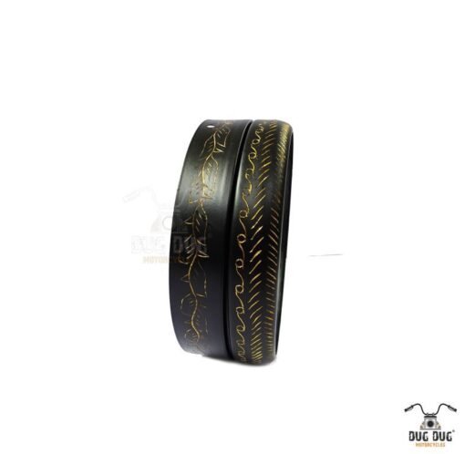 royal enfield brass headlight rim set (7)