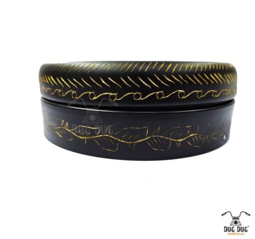 royal enfield brass headlight rim set (8)