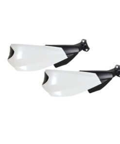 Dug Dug Hand Protectors for All Motorcycles - Ash White