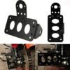 Side Mount Motorcycle License Plate Number Plate Bracket Fit for Chopper Accessories Black License Plate Bracket
