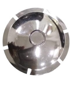 Dug Dug Rear Suspension Swing Arm Plastic Chrome Axle Cap for Royal Enfield Bullet Classic 350 Electra and Standard (Set of 2 pc)