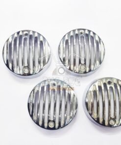 Dug Dug Chrome Indicator Grill for Royal Enfield Classic 350/500cc Models - Set of 4 Pc