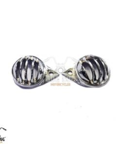 Dug Dug Chrome Tiger Grill for Royal Enfield Classic, Electra, Standard