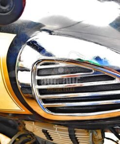 Dug Dug Knee Pad Chrome Cover for Royal Enfield Classic