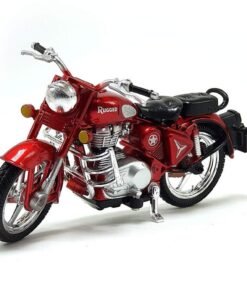Royal Enfield Bullet Bike Miniature/Scale Model - Red
