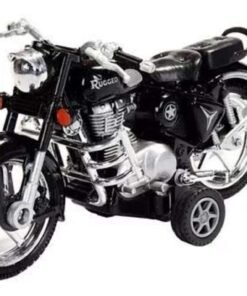 Royal Enfield Bullet Bike Miniature/Scale Model Black