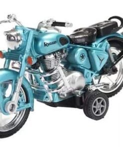 Royal Enfield Bullet Bike Miniature/Scale Model - Blue