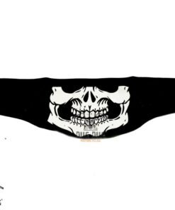 Skull Face Mask Velcro for All Motorcycle Riders