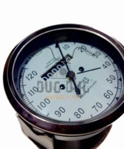 Royal Enfield Smith Speedometer 0-120 kmph - White