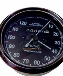 Royal Enfield Smith Speedometer 0-120 kmph - Black