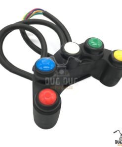 5 button Array Motorcycle 22mm Handle Bar Switch Assembly for All Motorcycles