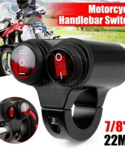 Dual Function CNC Waterproof Handlebar Switch for All Motorcycles