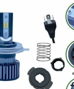 LED Headlight for all motorcycles H4 Fitting