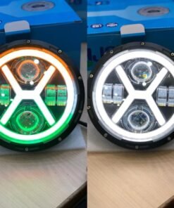 7 Inch 90 watts Tiranga LED Headlight for Royal Enfield All Models