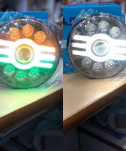New 7 inch 75 watts Trishul Tiranga LED Headlight for Royal Enfield All Models