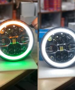 7 Inch 90 watts Tiranga LED Headlight for Royal Enfield Classic, Standard, Electra Models